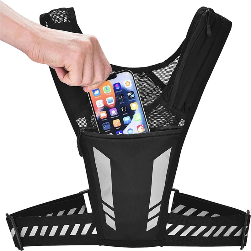 AliExpress - Gilet de course Ultra léger avec poche pour téléphone, porte-bouteille d'eau, sac d'hydratation respirant pour cyclisme en plein air, 