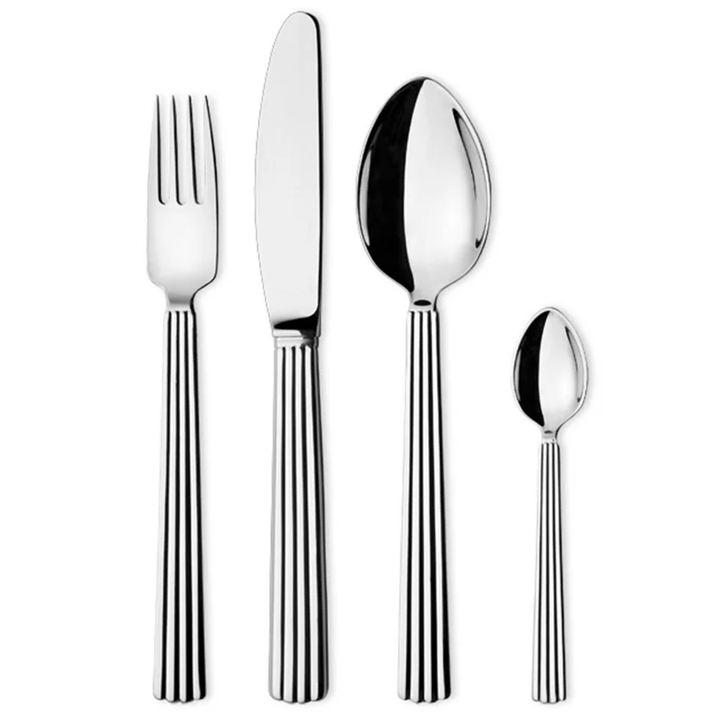 Georg jensen Bernadotte Bestik sæt 32 dele - Stål | KitchenOne