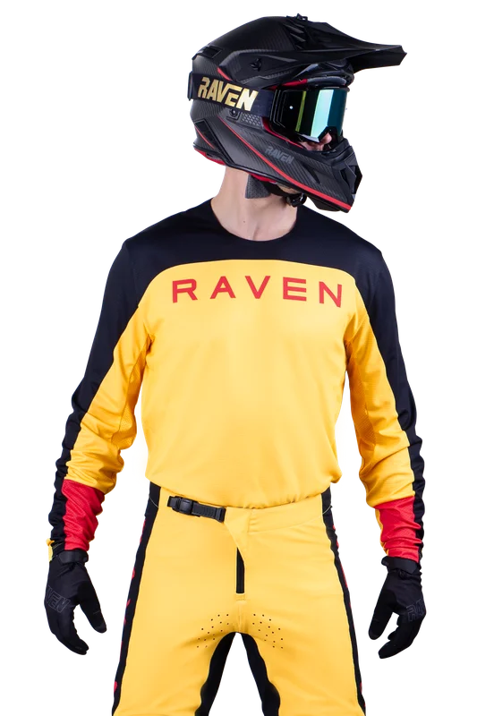 Bluza Cross Raven RV-Zero Żółty/Czarny L