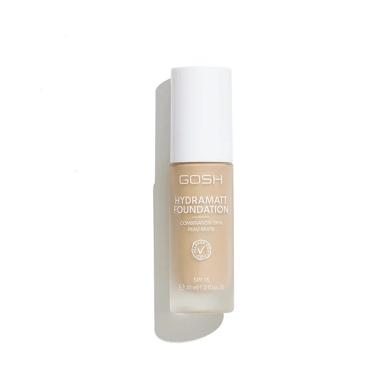 Gosh Copenhagen Hydramatt Foundation 004Y Light, Makeup, Ansigt, Foundation