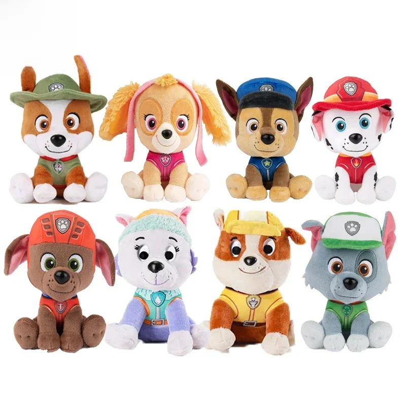AliExpress - Peluche originale Paw Patrol pour enfants, Chase, Skye, Cloest, Tracker, Cat Anime, Butter Patrouille, cadeau d'anniversaire, jouet pour 