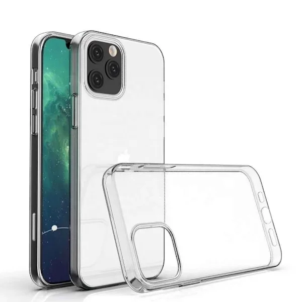 Genomskinligt TPU-skal till iPhone 12 Mini