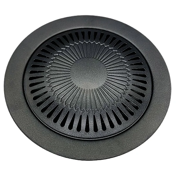 Barbecue Pande Grill Koreansk Stil Fortykket Pande Gryderet Grillpande Husholdnings Ikke-rygende Non-stick Rund Stegepande