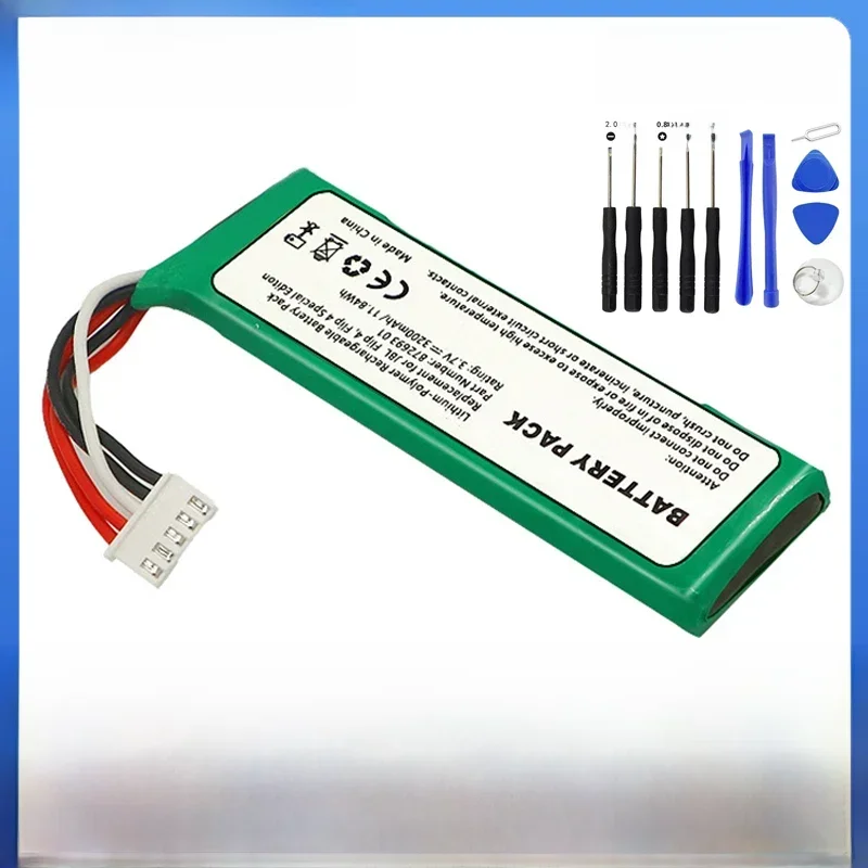 AliExpress - Top 3,7 V Akku für JBL Flip 4 3200 mAh wiederaufladbare Batterien GSP 872693 01 für JBL Speaker Special Edition Lithium-Akku