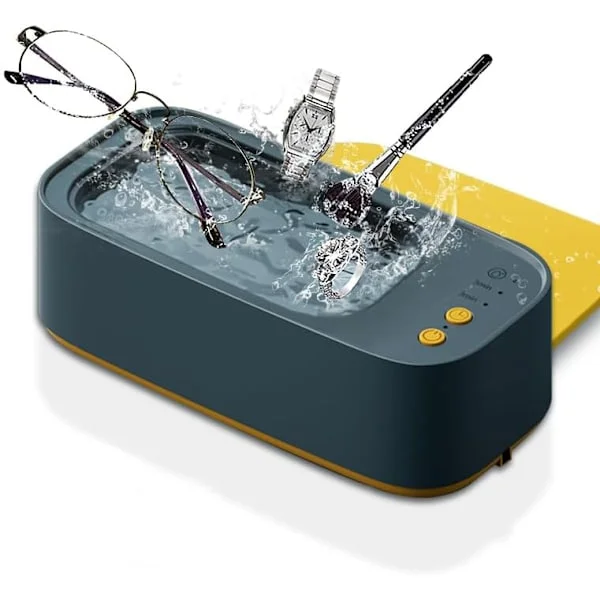 45000 Hz Ultrasonic Cleaner - Multi Ultrasonic Cleaner with 3 Cleaning Modes, Ultrasonic Cleaning for Glasses & Jewelry, Dentures