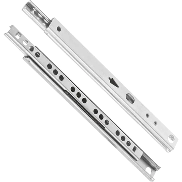 2 x Skuffeskinne - Skuffeskinne - 17mm-FA-