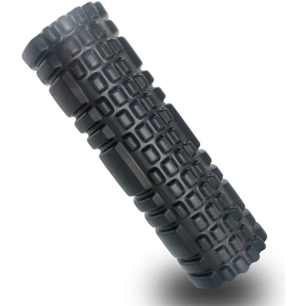 Muscle Massage Foam Roller for Runners Legs Calves Shoulders - Body Foam Roller Deep Tissue Massage, Electric Foam Roller Fitness Eva Hard