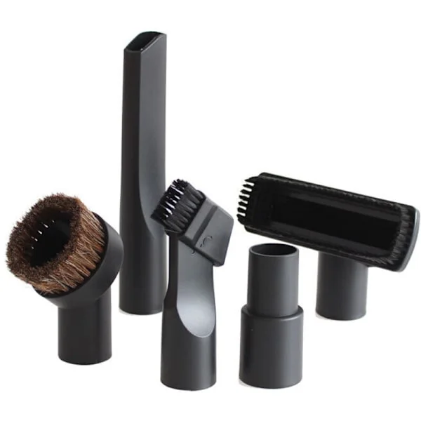 Vacuum Cleaner Nozzles 5 pcs Universal Vacuum Cleaner Brush Nozzles Brush with Adapter 32/35 mm Furniture Brush Vacuum Cleaner Brush Accessories