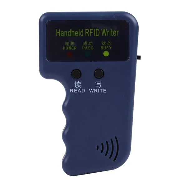 Bärbar handhållen RFID-kortkopierare för 125 kHz ID-kort med 5 taggar