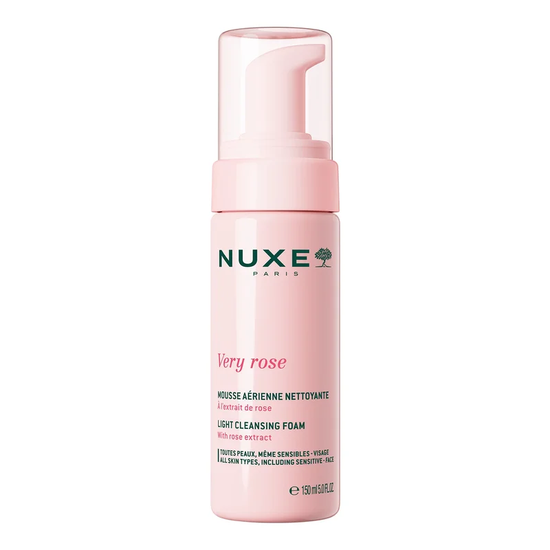 Nuxe Very Rose Mousse Detergente Viso 150ml - Mousse detergente viso