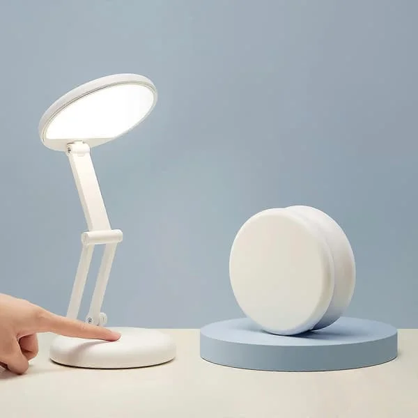 LED-bordslampa Liten bordslampa Söt lampa, Vikbar och bärbar bordslampa Liten lampa Minilampa, Batteridriven lampa Uppladdningsbar lampa