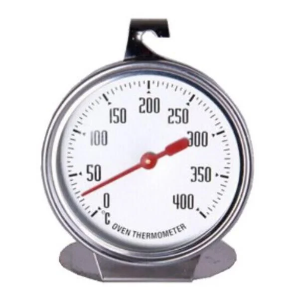 Rostfri ugnstermometer, 400 graders ugnstermometer