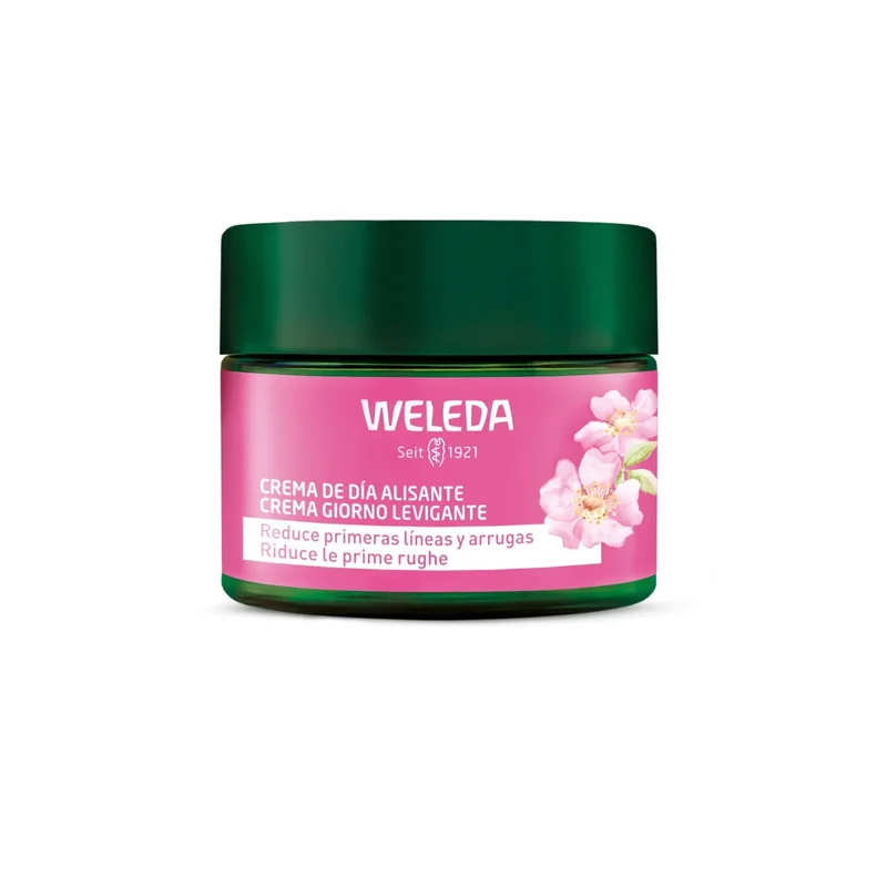 Weleda Viso Crema Giorno Rosa Mosqueta Levigante 40ml - Crema giorno idratante