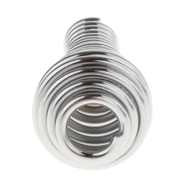 BBQ Grillhandtag Metall Spishandtag för Grill Rökare Vedspisar Gropar Silver 2x8.2cm (FMY)