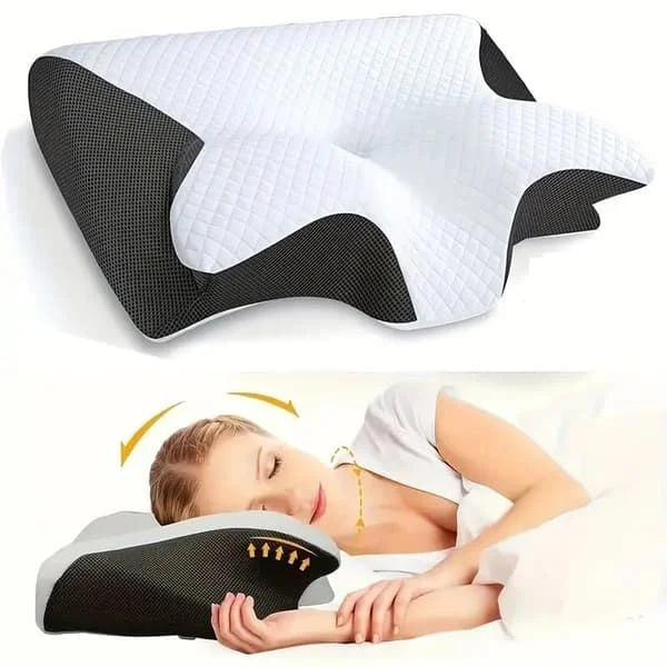 Ortopedinen tyyny / Memory foam -tyyny – Hengittävä & lievittää niskakipua, sopii kaikille