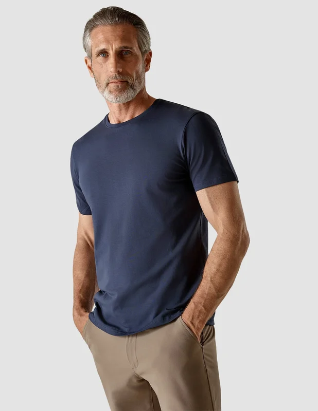 Shaping New Tomorrow - Supima T-Shirt - Navy - Herren - Größe S