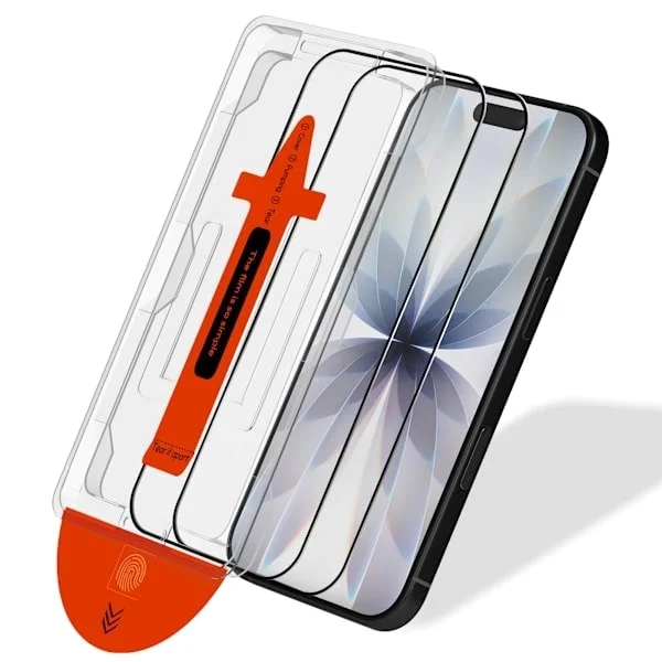 2-pack iPhone 17 Screen Protector - Tempered Glass | [Automatic Installation] - Bubble-Free iPhone 17 iPhone 17 iPhone 17 iPhone 17