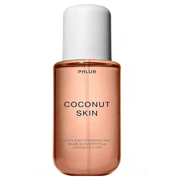 PHLUR Caramel Skin Hår- och Kroppsdoftspray för Kvinnor, Varm Söt Karamell Kroppsspray, Lätt Daglig Doft för Hår och Kropp