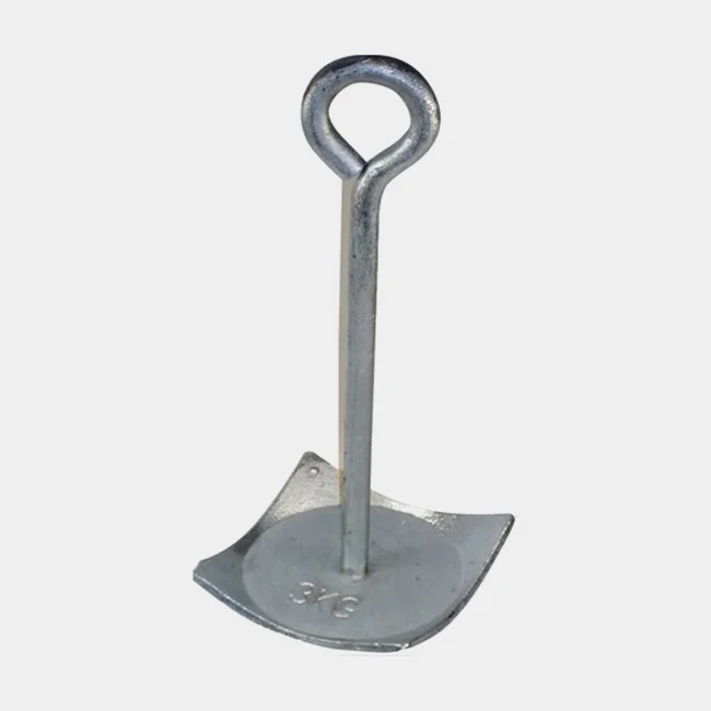 Ancora a piatto 1852-Marine, acciaio galvanizzato, 5 kg