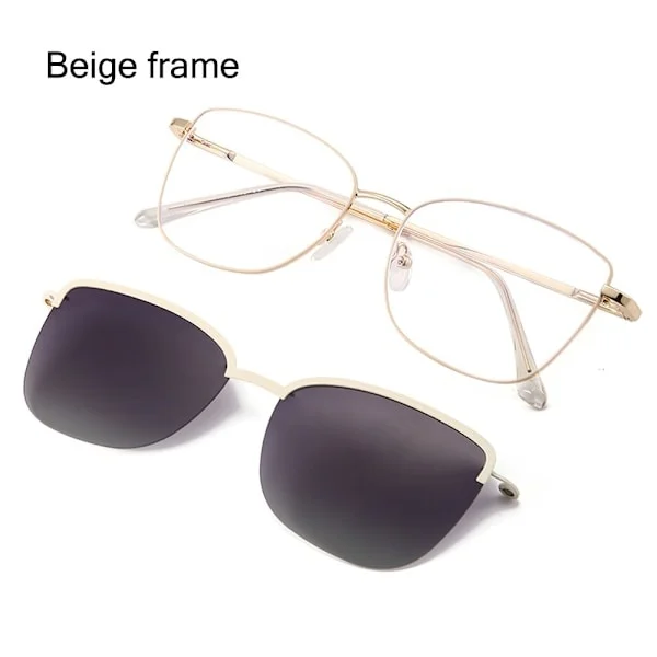 3 I-1 briller Anti-Blue Light Briller BEIGE FRAME BEIGE FRAME