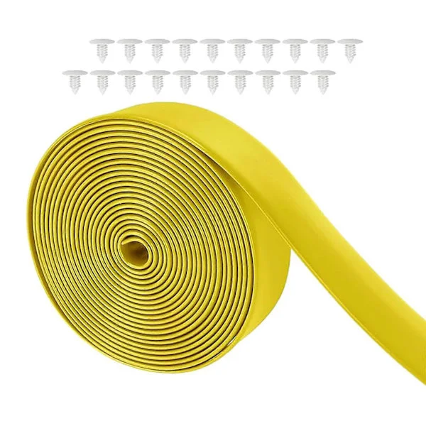 Vinylstropper for reparasjon av utemøbler DIY Gressstol Reparer stropper for hage Svart-Perfet