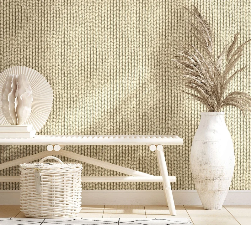 Marburg Tapet, Struktura 2545749 , L, Beige, Färg & tapeter