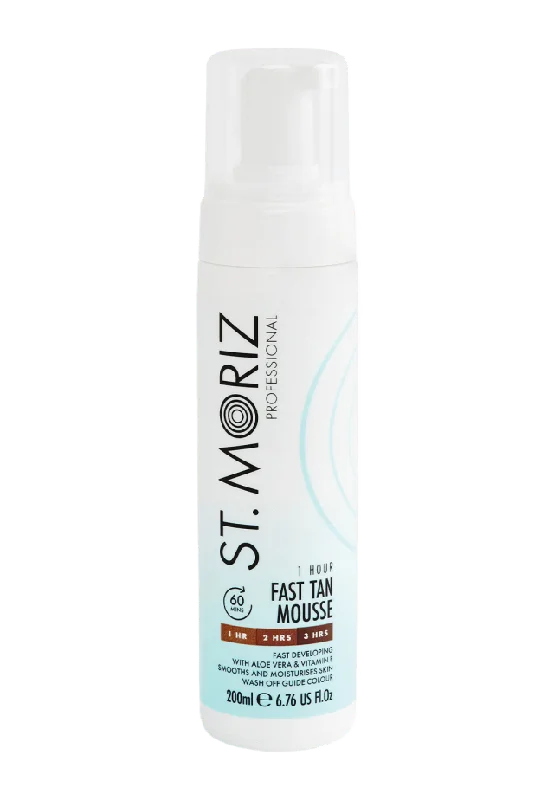 St. Moriz Pro 1 Hour Fast Tan Mousse Brun-utan-sol Unisex 200 ML
