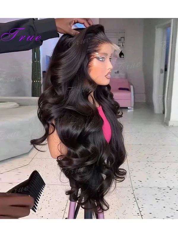 AliExpress - 30 Inch Body Wave Lace Frontal Haarwerk van Echt Haar 13x6 HD Transparante Lace Front Natte en Gegolfde Haarwerken van Echt Haar 