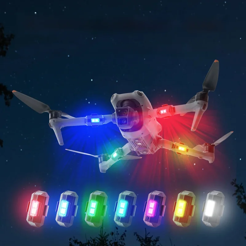 AliExpress - Mini-Drohnen-Blitzlicht für Dji Mini 2 Dji Mini 1 4K 4 Pro Dji Air 3 3S Air 3 Dji Mavic 3 Dji Mavic Pro blinkendes Warnlicht