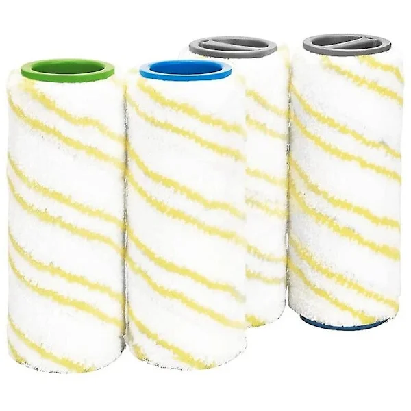 Sett med ruller for Karcher FC5 FC7 FC3 FC3D elektrisk gulvvasker erstatningsruller~20534