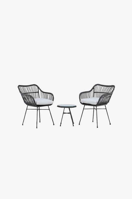 Venture Home - Parvekesetti Viga - Musta - Kahvilasetit - - Homeroom