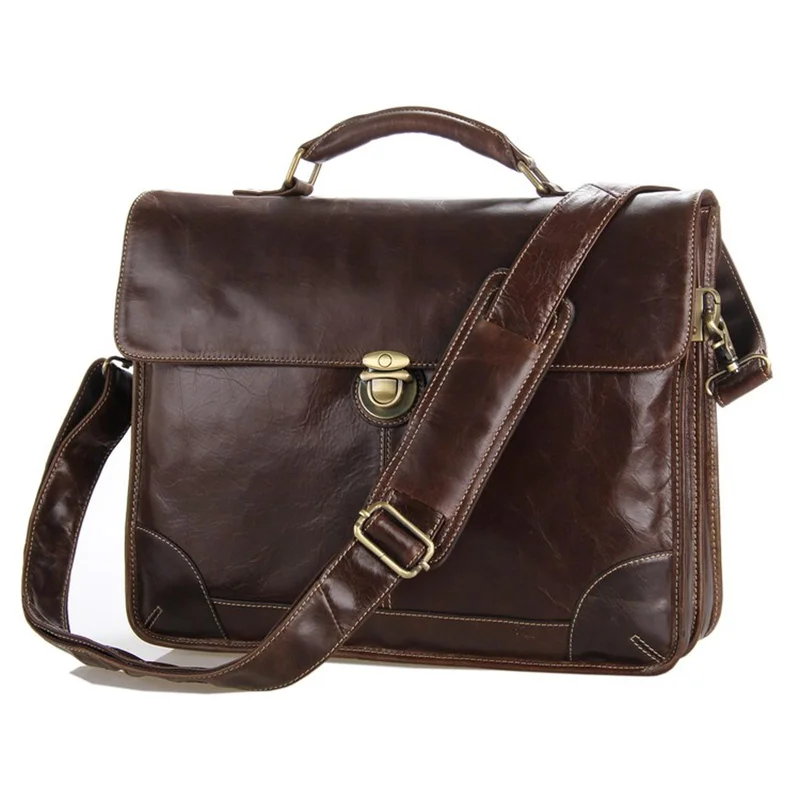 Classic Messenger Leather Case for Men - Leather bags