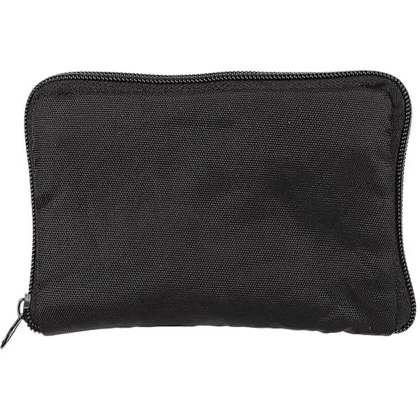 Bærbar blodsukkermåler taske diabetes opbevaringsboks blodsukkermåler taske diabetes tilbehør (15,5X11 cm, sort)