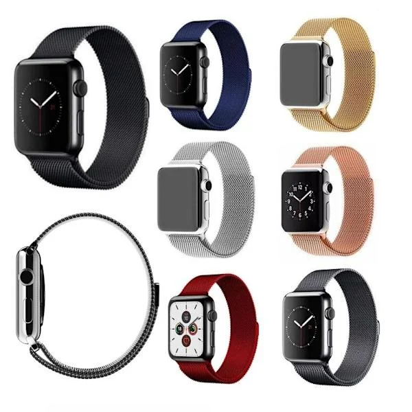 【NX】Milanese Loop Kompatibel med Apple Watch Series 11 42mm - Flere farver
