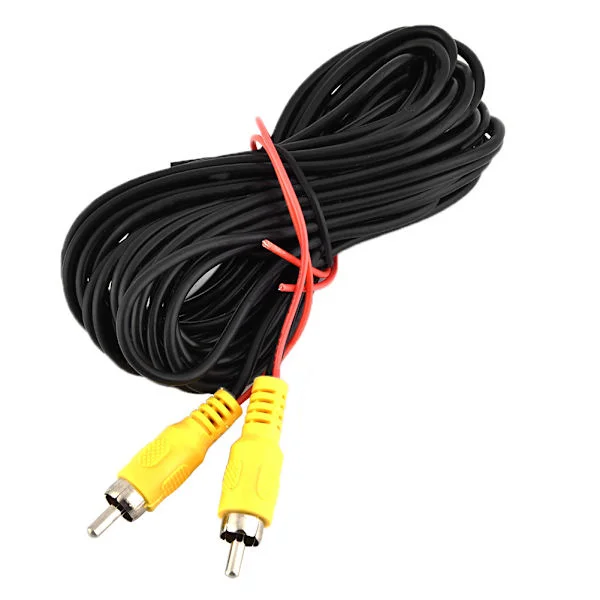 6M Hann til Hann RCA Bil Rygge Ryggekamera Video AV-kabel