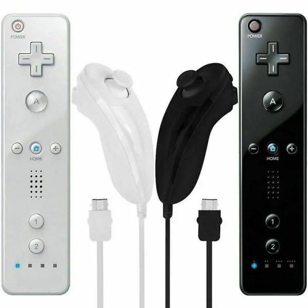 CBS Inbyggd Motion Plus Trådlös Fjärrkontroll Gamepad Fjärrkontroll Joystick - Endast Svart Joystick