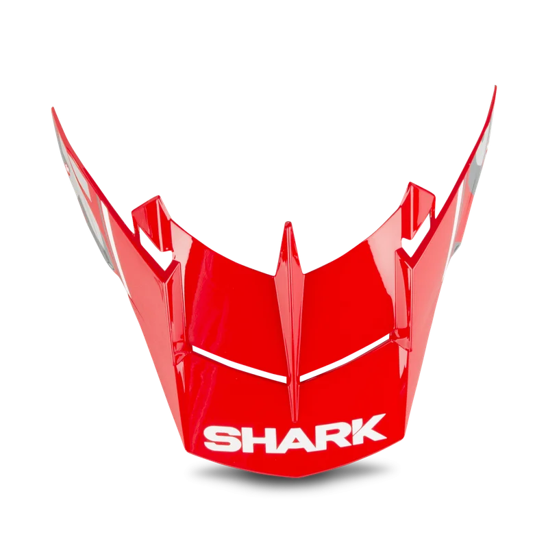 Visera de casco Shark SX2 Logo Rojo