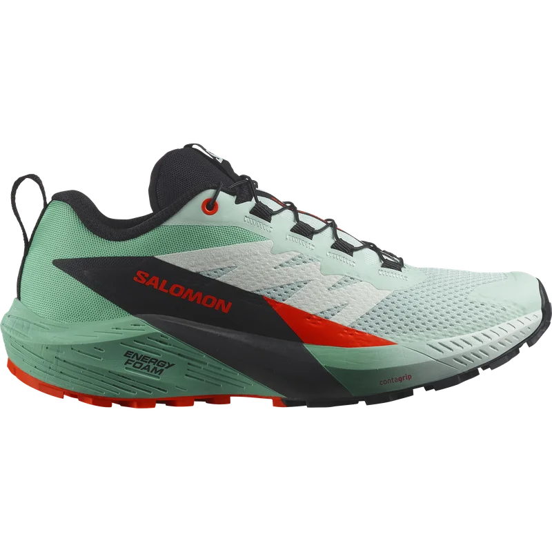 Salomon - Chaussures de trail running pour femme Sense Ride 5 W - Bay / Black - 37⅓
