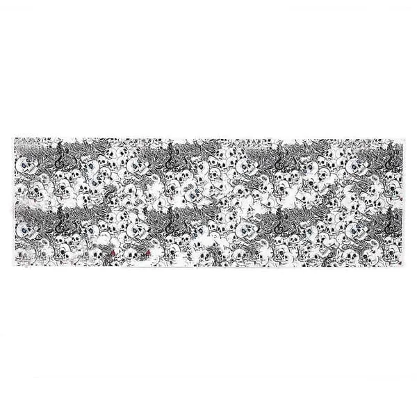 50 * 150cm Bil Cartoon Skull Graffiti Bomb Klistremerke Wrap Ark Rull Dekaler Film
