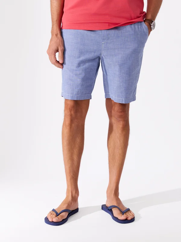 MATCH - Kriss shorts - Redford - Str. L - Herre - Shorts - Blå - 100% bomull