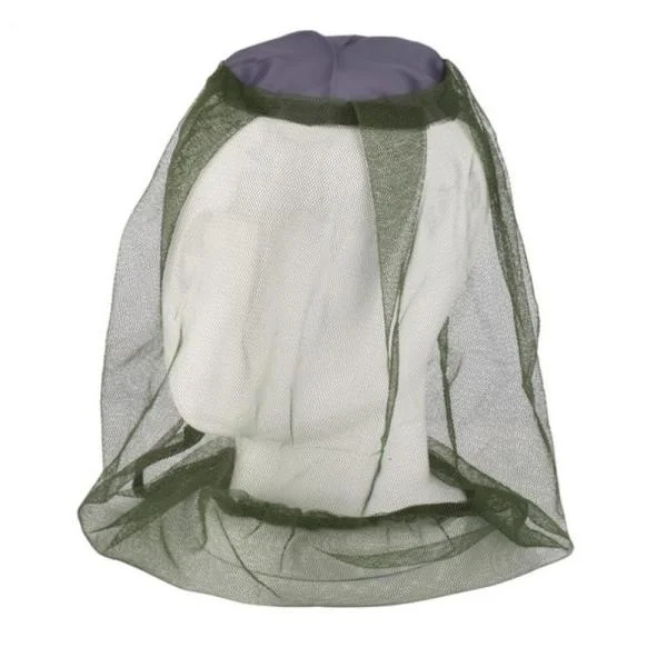 Utendørs vandring camping reise pullover myggnetting hatt insektsikker hatt fiskehatt myggnetting hatt