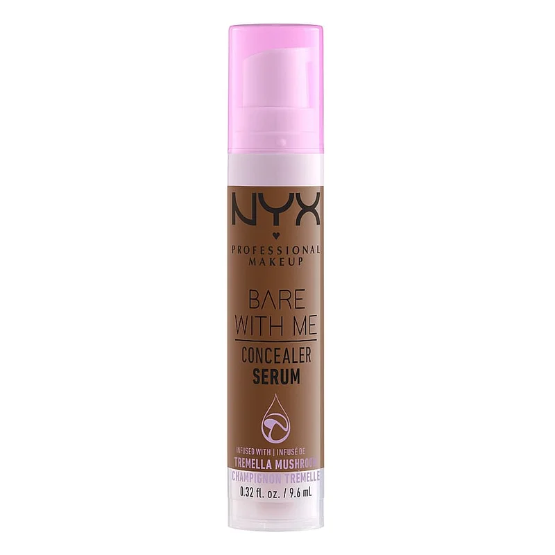 NYX PROFESSIONAL MAKEUP Bare With Me Concealer Serum 11 Mocha, Makeup, Ansigt, Concealer