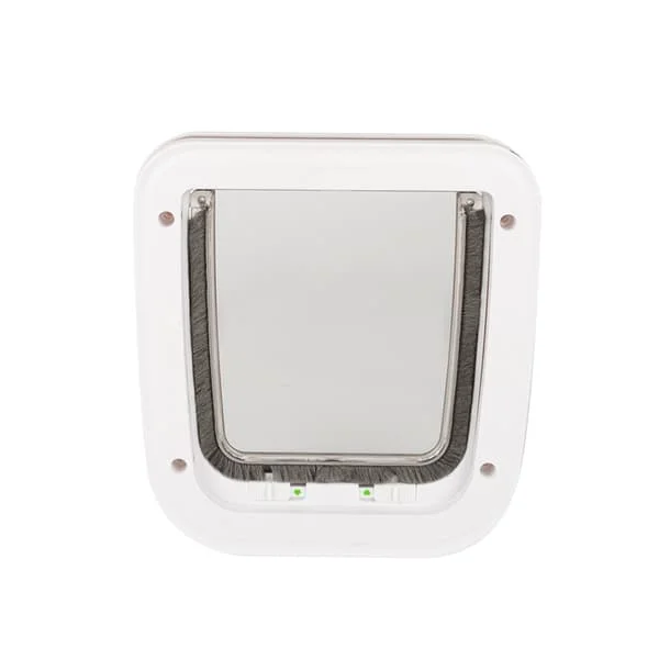 Microchip Cat Flap with Selective Access, Easy Installation, 4 Manual Locking Options, Energy Efficient