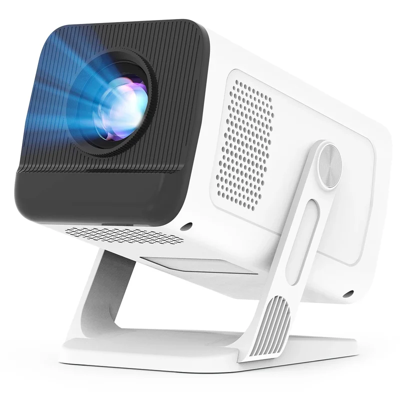 AliExpress - Mini projecteur 1080P/4K pris en charge, WiFi 6 et Bluetooth 5.4, projecteur Portable Android TV à courte portée pour cinéma maison, 