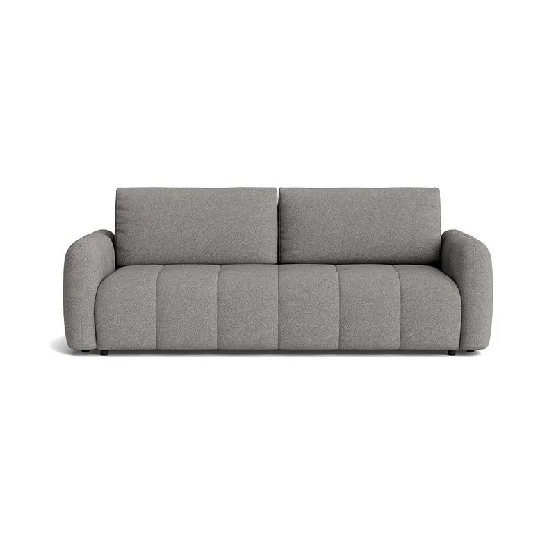 Toscana 3 personers sovesofa, opbevaring - Loop Grå - 239x107x90cm - Sofa, sovesofa - Komfortabel, rummelig & praktisk sovesofa med magasin