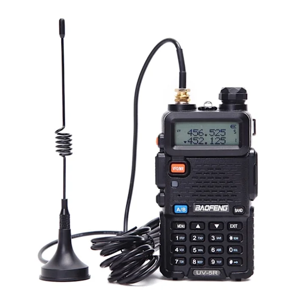 Baofeng-antenni kannettavaan radioon, Mini-auto VHF-antenni Quansheng Baofeng 888S UV5R radiopuhelimelle UHF-antenni