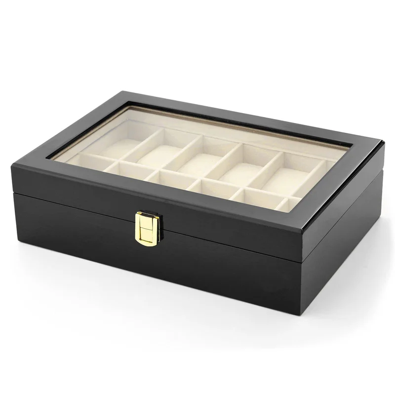 Large Watch Case - 12 Watches for Men - Watch boxes