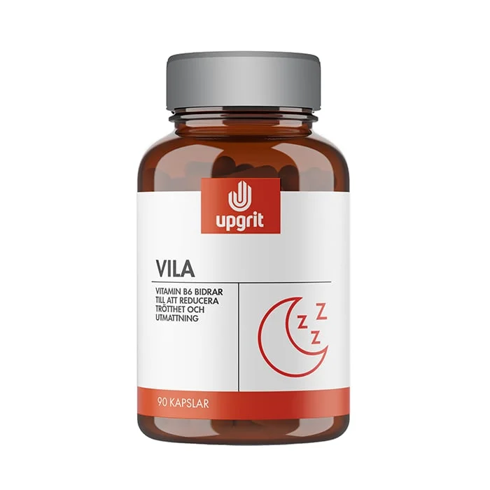 Upgrit Vila Magnesium & B-vitamin 90 kapslar
