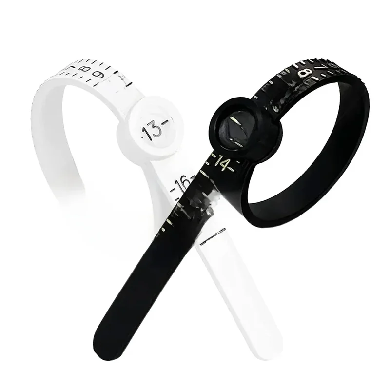 AliExpress - Verstellbarer Ringgrößerer mit Lupe, US/UK/EU/HK-Größentabelle, wiederverwendbares Fingermesswerkzeug für die genaue Ringgröße