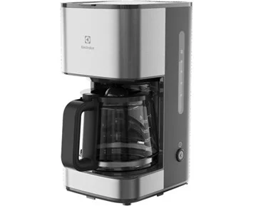 Electrolux E3CM1-3ST - Kaffebryggare i rostfritt stål med filterkorg